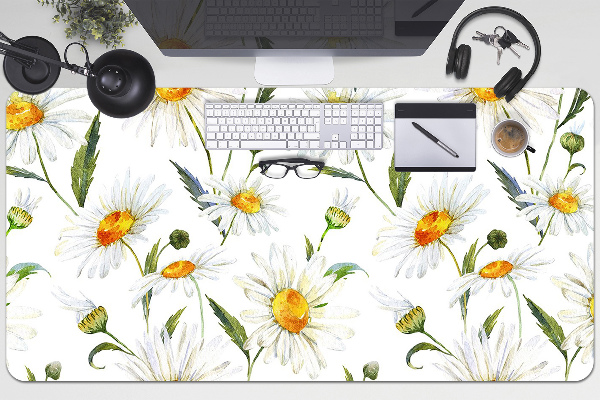 Desk pad Camomile field