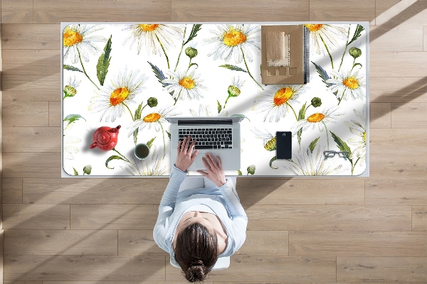 Desk pad Camomile field