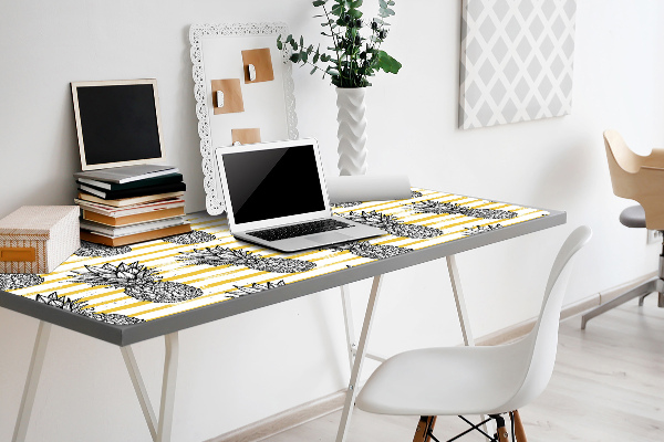 Large desk mat for children Pineapple