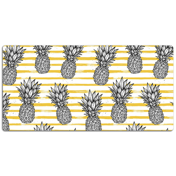 Large desk mat for children Pineapple