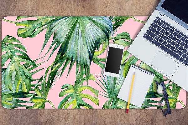 Full desk pad botanical art