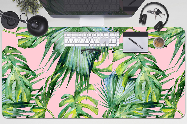 Full desk pad botanical art