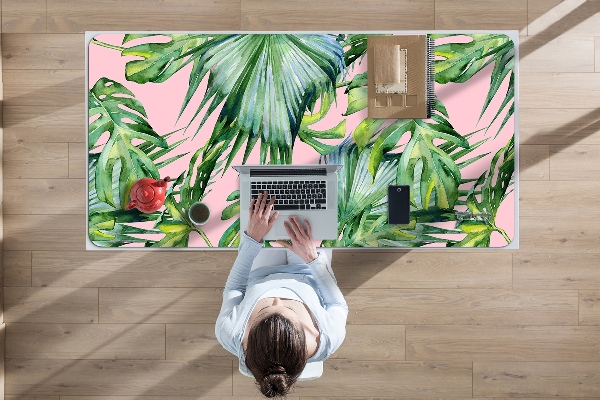 Full desk pad botanical art