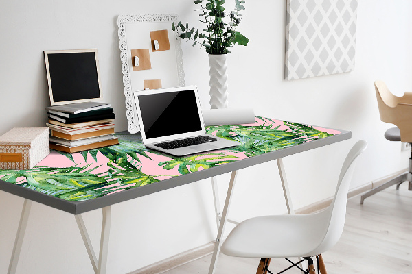Full desk pad botanical art