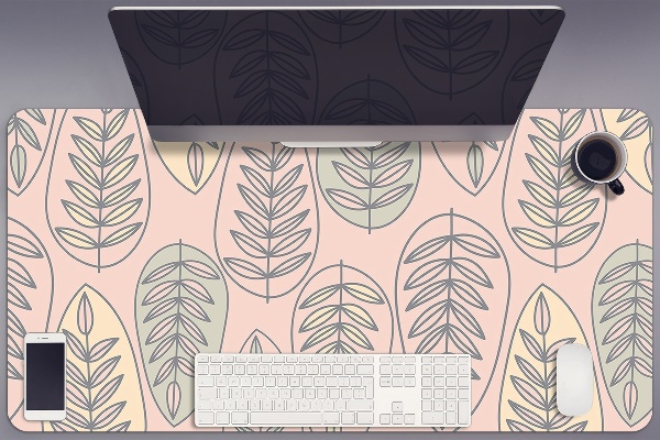 Desk pad Colorful leaves