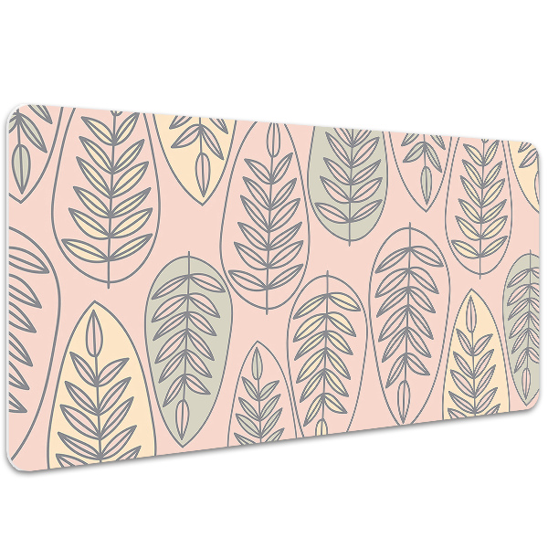 Desk pad Colorful leaves