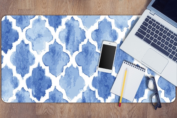 Desk pad Moroccan pattern