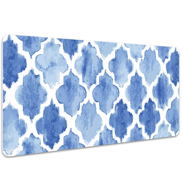 Desk pad Moroccan pattern