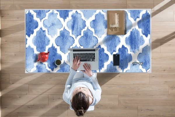 Desk pad Moroccan pattern