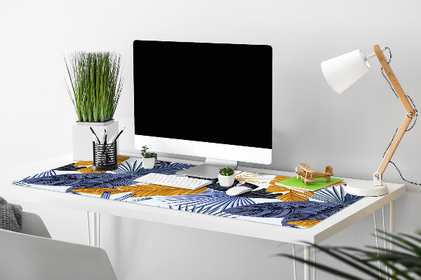 Full desk mat palm leaves
