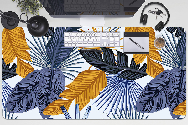 Full desk mat palm leaves