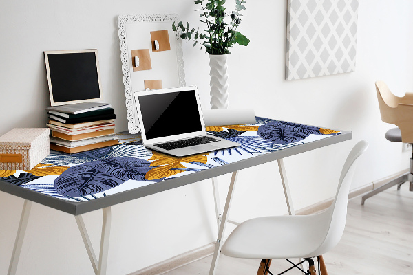 Full desk mat palm leaves