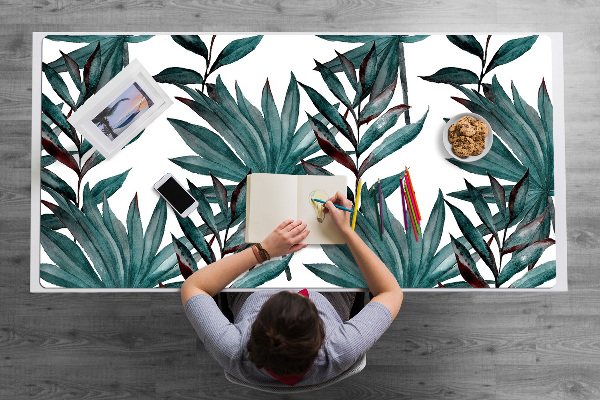 Full desk protector Tropical illustration