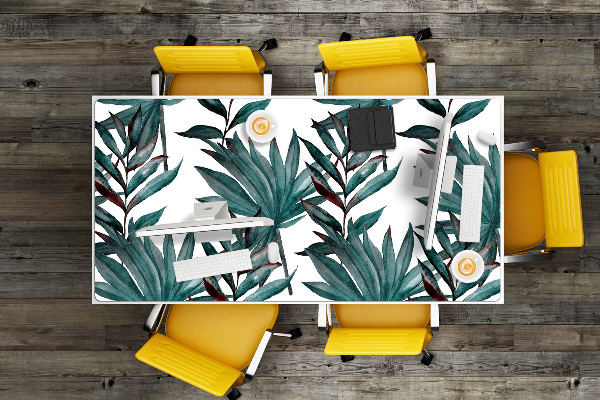 Full desk protector Tropical illustration