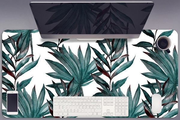 Full desk protector Tropical illustration