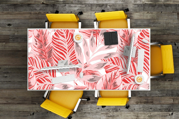 Full desk mat pink jungle