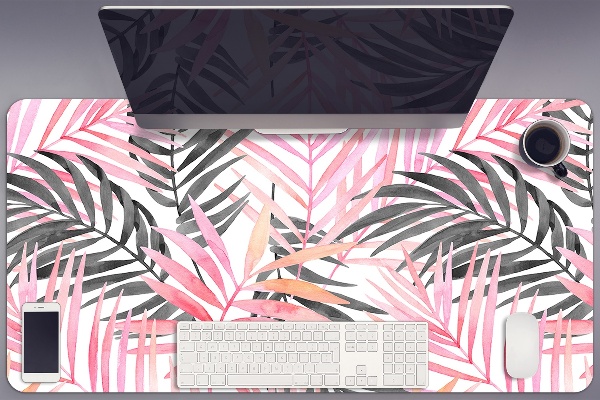 Full desk mat palm leaves