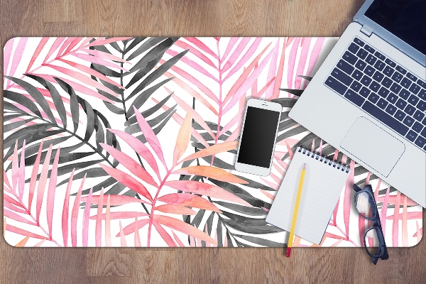 Full desk mat palm leaves