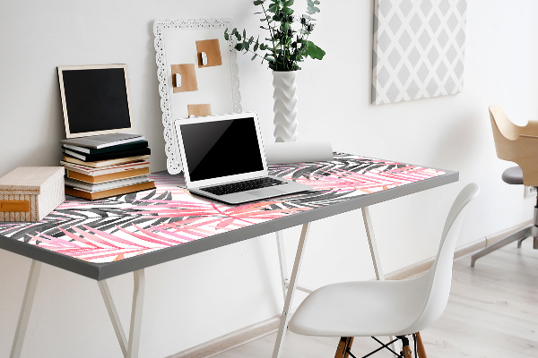 Full desk mat palm leaves