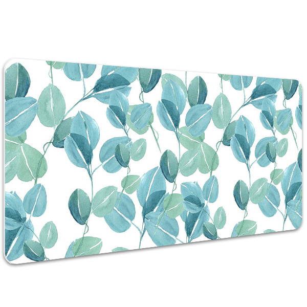 Large desk mat for children Eucalyptus
