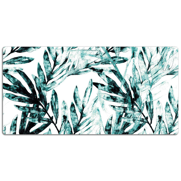 Full desk protector Tropical palm tree