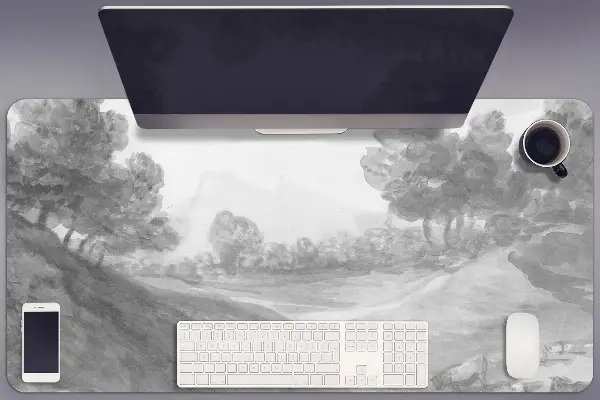 Large desk mat for children image village