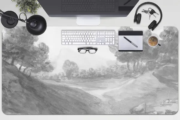 Large desk mat for children image village