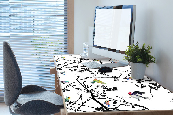 Desk pad Birds and Branches