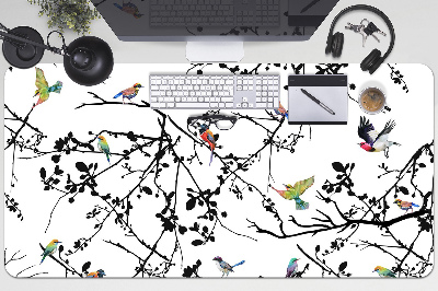 Desk pad Birds and Branches