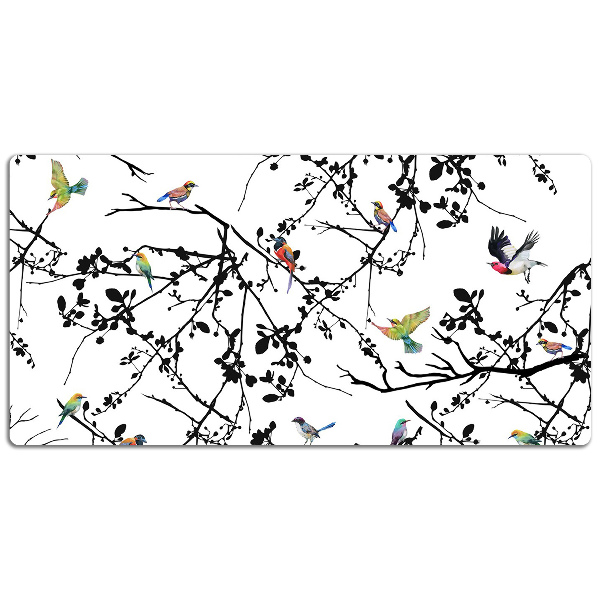 Desk pad Birds and Branches