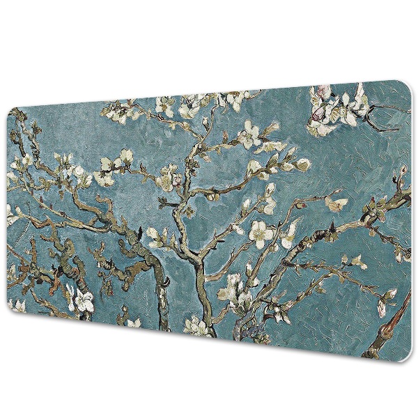 Large desk mat for children Cherry Blossom