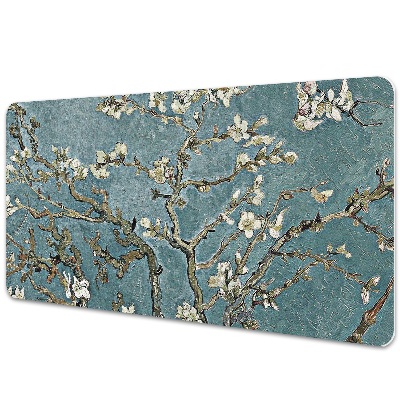 Large desk mat for children Cherry Blossom