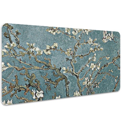 Large desk mat for children Cherry Blossom