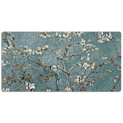 Large desk mat for children Cherry Blossom