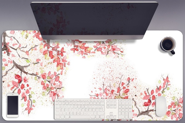 Desk pad Cherry blossoms
