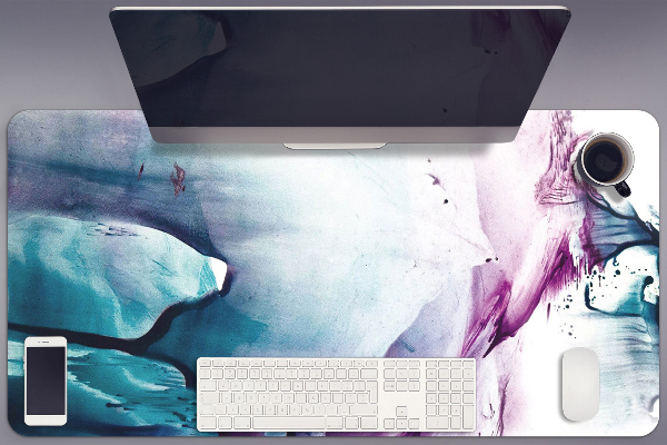 Large desk mat for children paint Stains