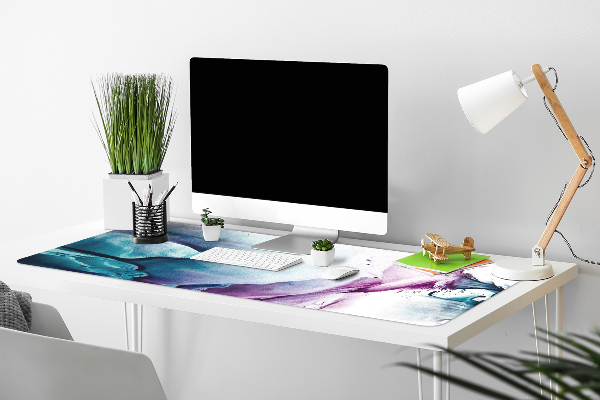 Large desk mat for children paint Stains