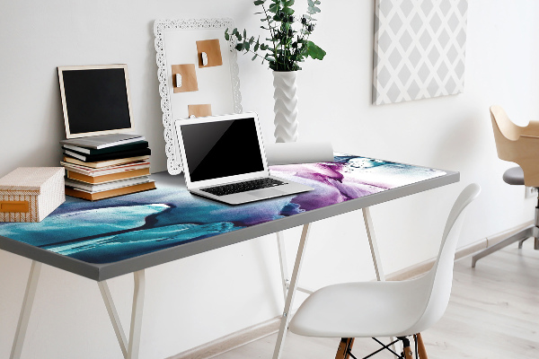 Large desk mat for children paint Stains