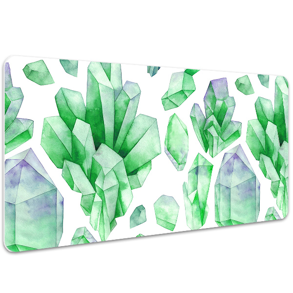 Large desk mat for children Crystals