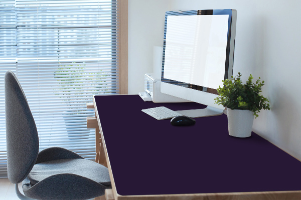 Full desk pad steel blue