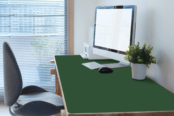 Full desk mat Dark green
