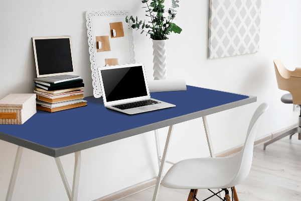 Large desk mat for children Blue