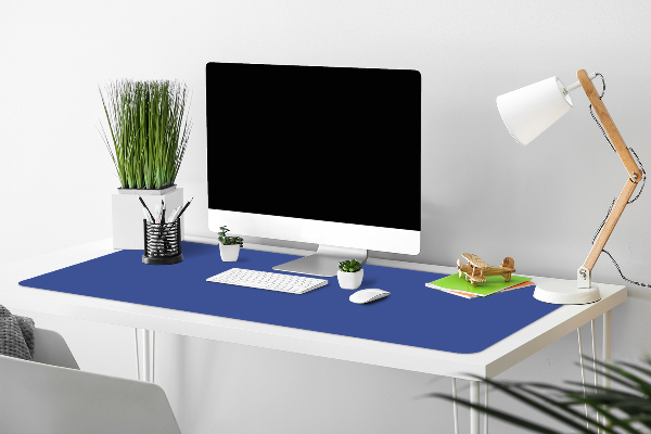 Full desk pad blue road