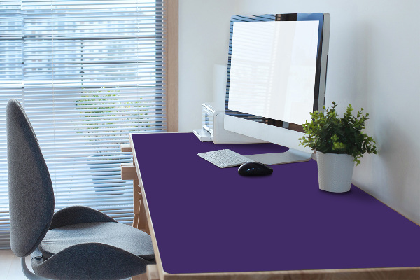 Large desk mat for children cobaltic