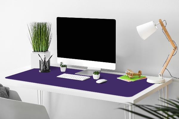 Large desk mat for children cobaltic
