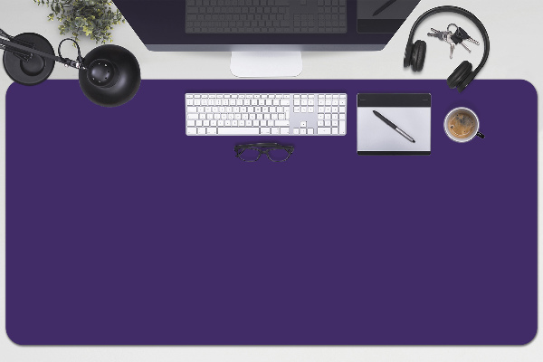 Large desk mat for children cobaltic