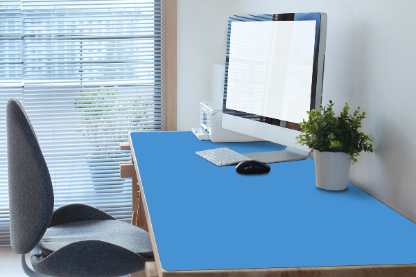 Large desk mat for children Blue
