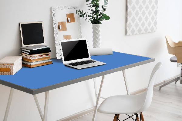 Large desk mat for children Azure