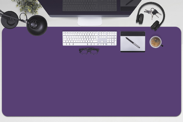 Large desk mat for children Purple