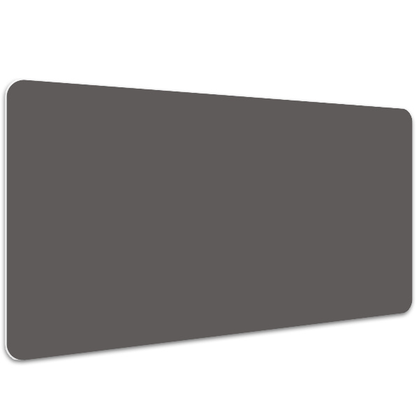 Large desk pad PVC protector Dark grey